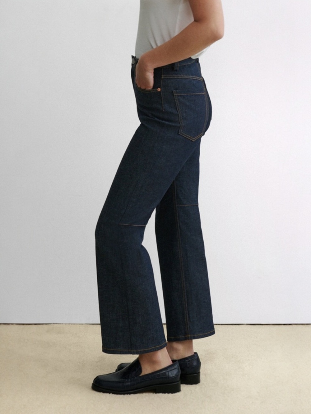 🌟SALE Rachel Comey Collins Super Raw Denim Straight Leg Pant